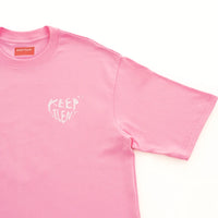 KEEP LOVE TEE - ROSE