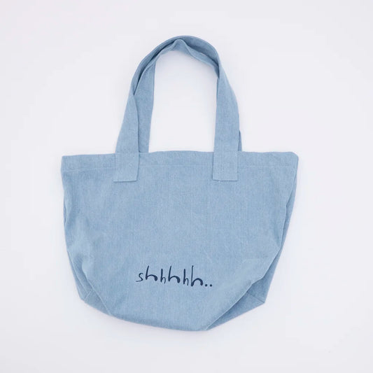 Shhh TOTE Light Denim