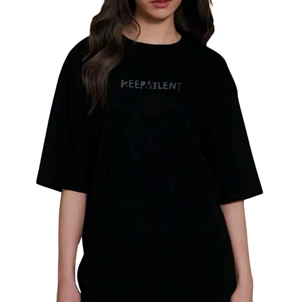 KEEP BLACK TEE-LOGO