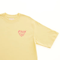 KEEP LOVE TEE - SUNFLOWER