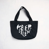 Shhh TOTE Coal Denim