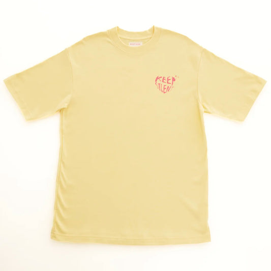 KEEP LOVE TEE - SUNFLOWER