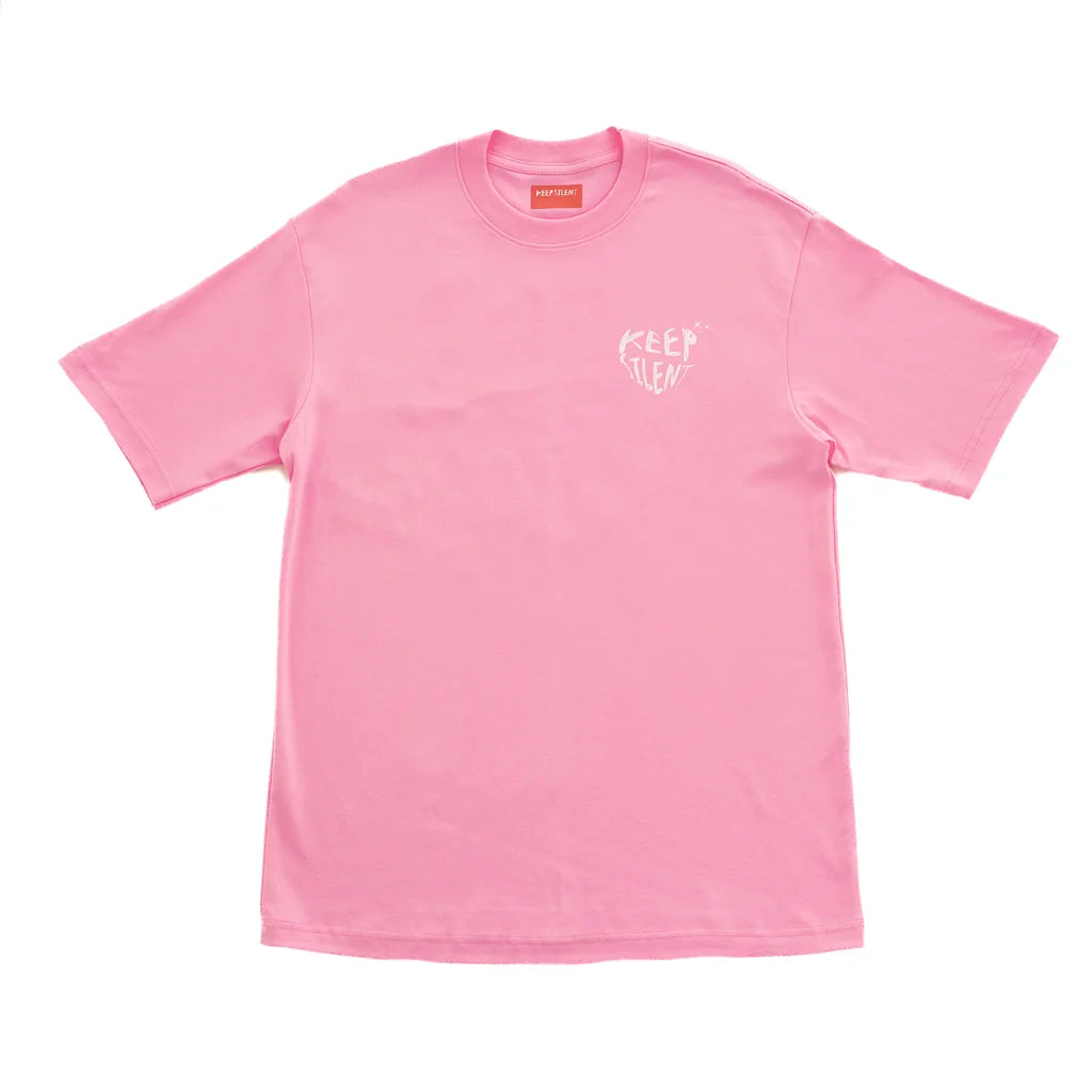 KEEP LOVE TEE - ROSE