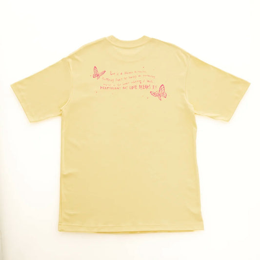 KEEP LOVE TEE - SUNFLOWER